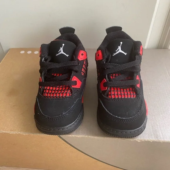 Nike Air Jordan Retro “Red Thunder” Sneakers Baby- SZ C